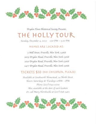 Flyer holly tour