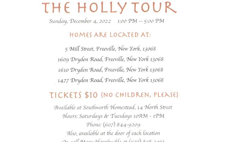 Flyer holly tour